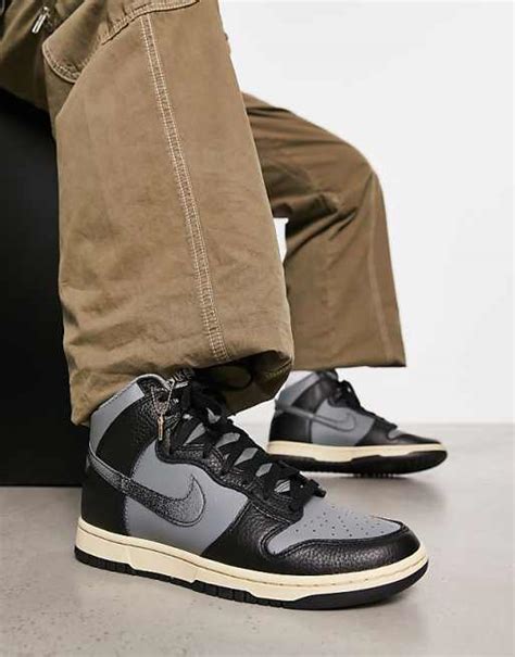 nike dunk high herren grau|nike dunk high premium.